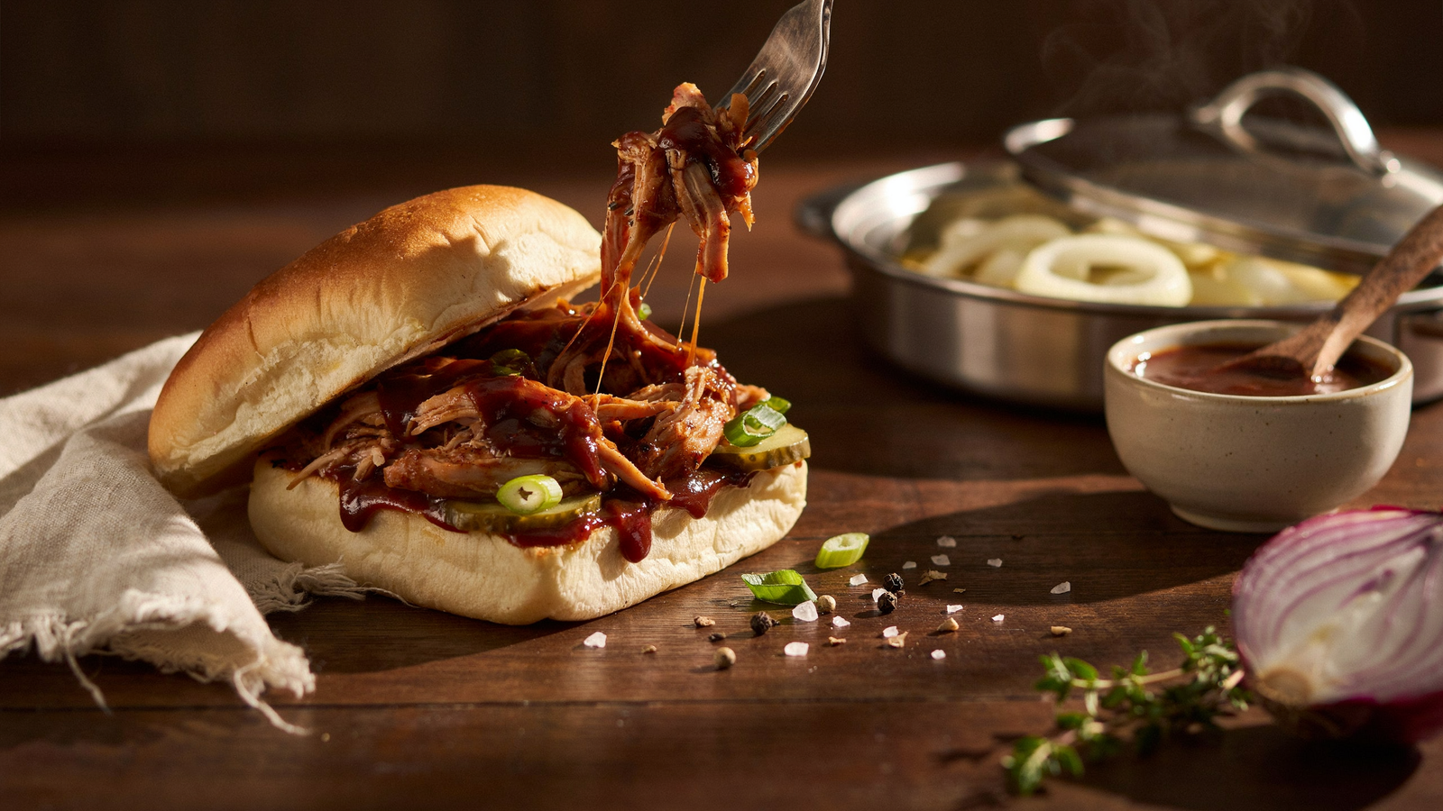 4 Hour Crockpot BBQ Pulled Chicken — Quick, Tender Slow-Cooker Pulled Chicken (4 hour crockpot recipes)