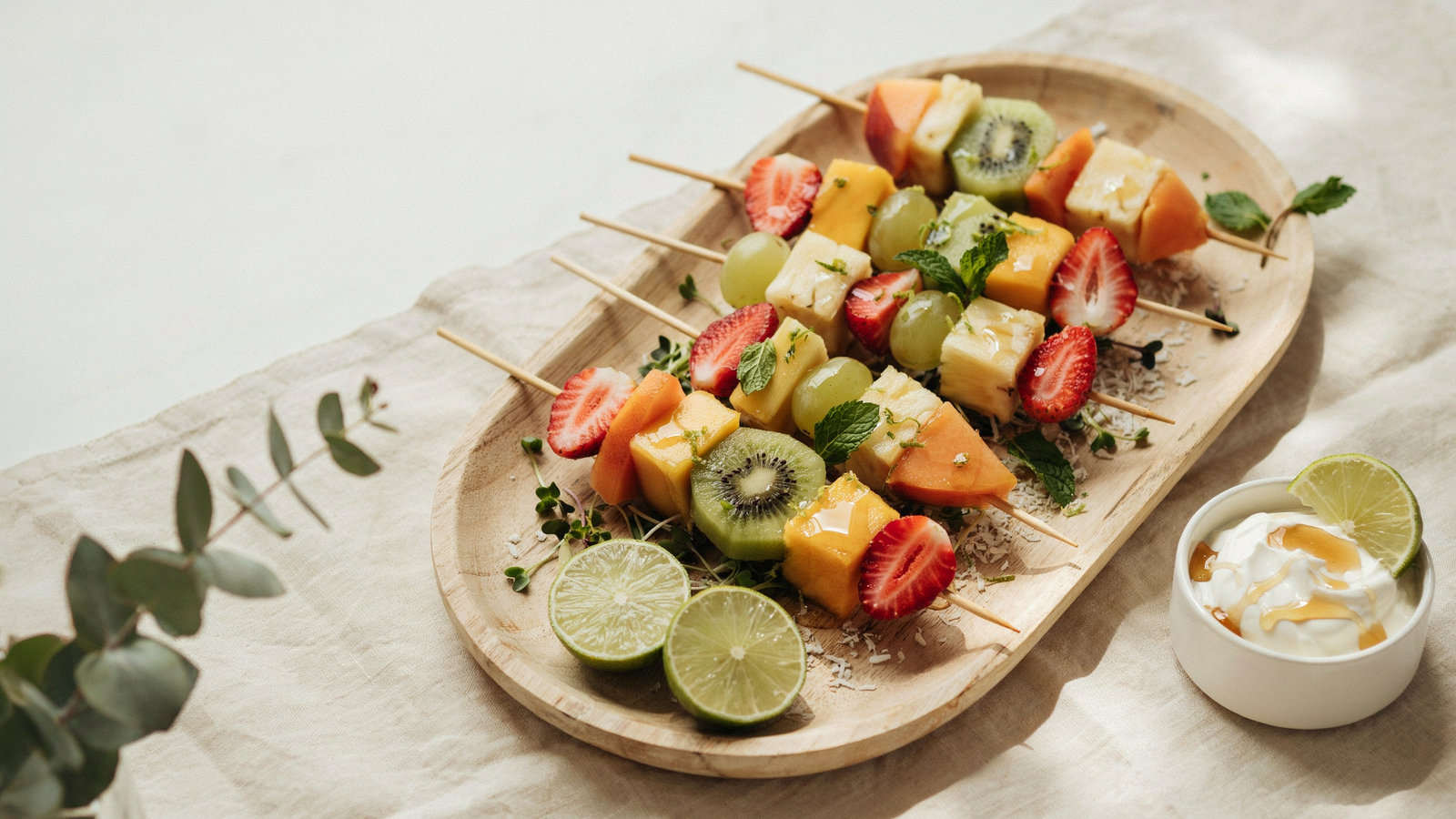Honey Lime Fruit Kabobs — Fresh & Easy Kabob Recipes for Summer