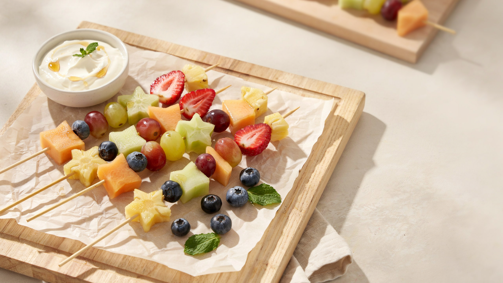 Star-Shaped Fruit Kabobs: Cute Fruit Kabob Ideas for Parties & Kids