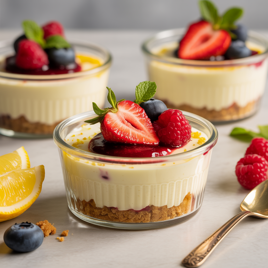 Yummy Dessert Recipes — Easy No-Bake Cheesecake Cups