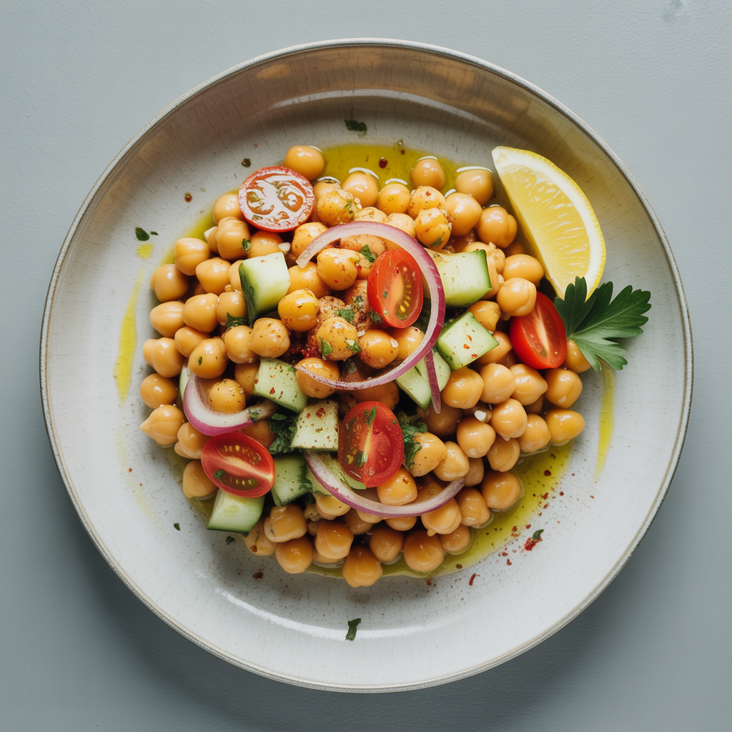 Classic Chickpea Salad — Easy Chickpea Salad Recipes for Meal Prep