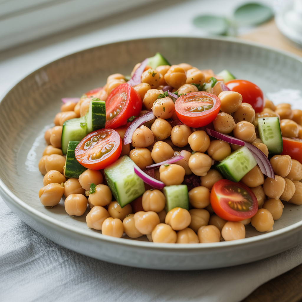 Classic Chickpea Salad — Best Chickpea Salad Recipes for Easy Meal Prep