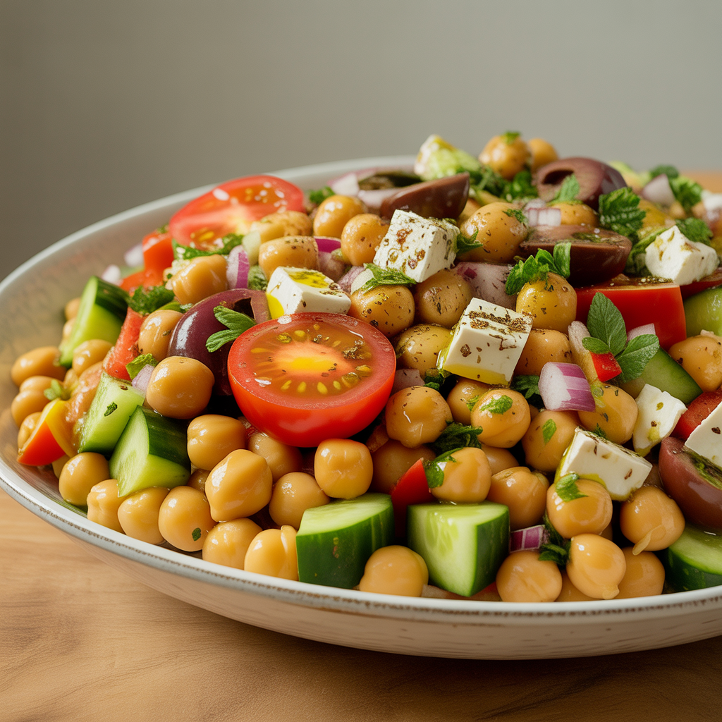 Classic Chickpea Salad — Top Chickpea Salad Recipes (Easy & Healthy)