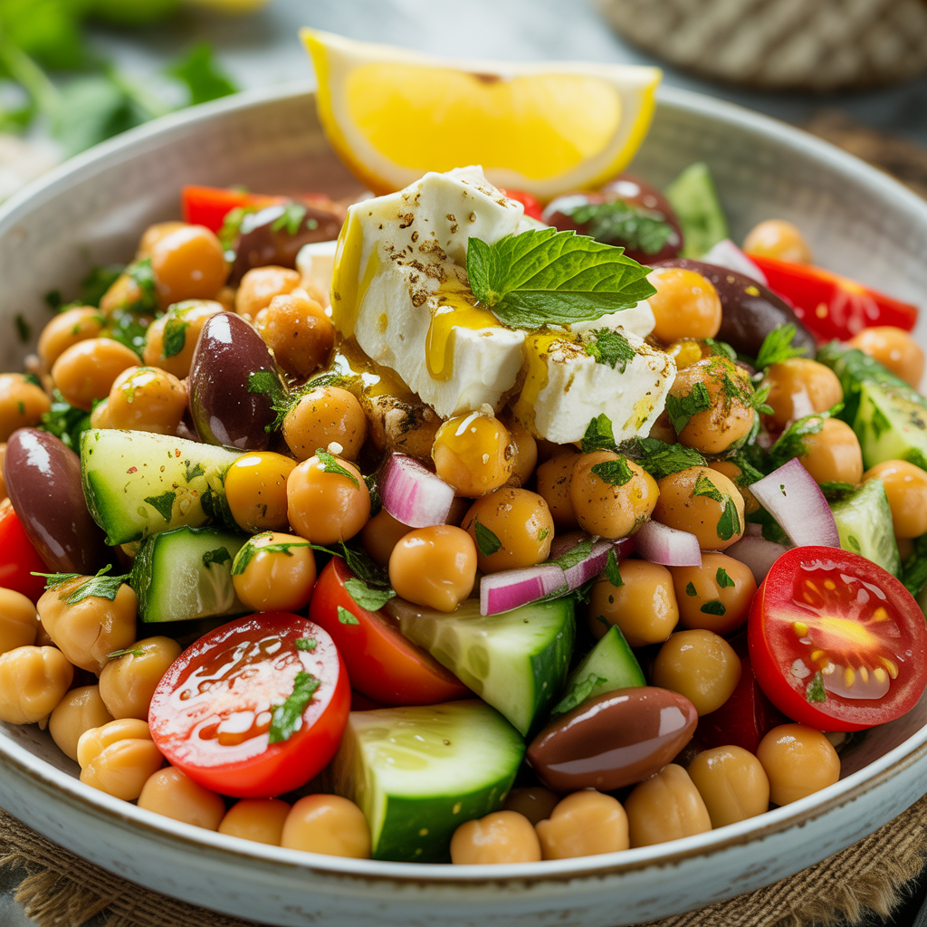 Classic Chickpea Salad — Top Chickpea Salad Recipes for Healthy Meal Prep
