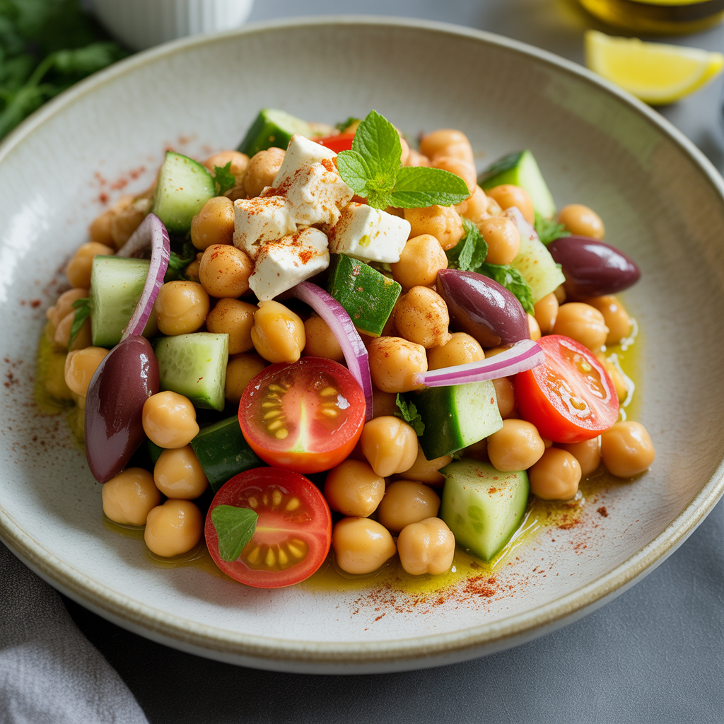 Classic Chickpea Salad — Top Chickpea Salad Recipes for an Easy, Protein-Packed Mediterranean Lunch