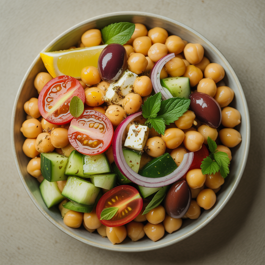 Classic Chickpea Salad — One of the Best Chickpea Salad Recipes for Healthy Meals