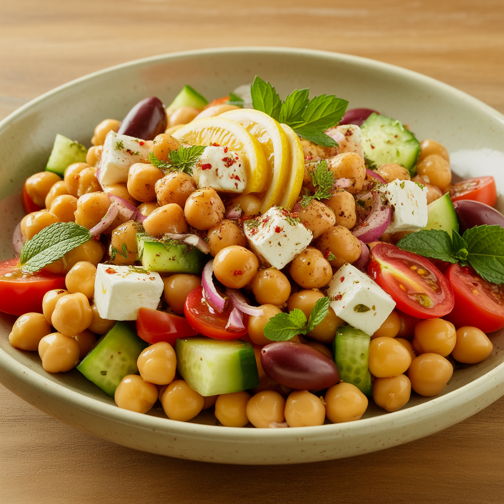 Chickpea Salad Recipes: Classic Chickpea Salad — Easy, Protein-Packed Mediterranean Recipe