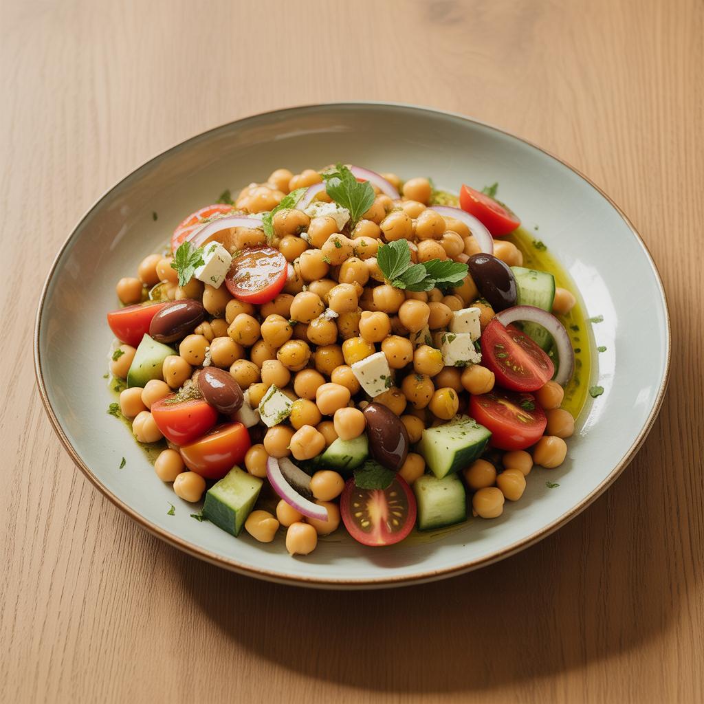 Classic Chickpea Salad — Top Chickpea Salad Recipes for an Easy Mediterranean Lunch