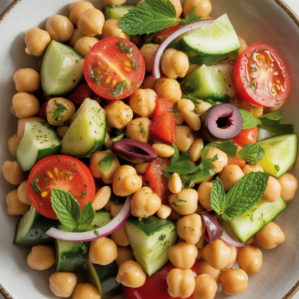 Classic Chickpea Salad — Easy, Healthy Chickpea Salad Recipes for Every Meal