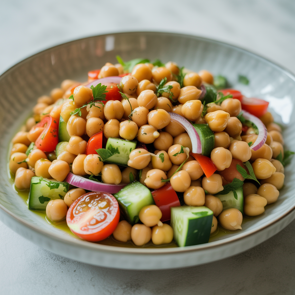 Classic Chickpea Salad — Easy Chickpea Salad Recipes for Healthy Meals