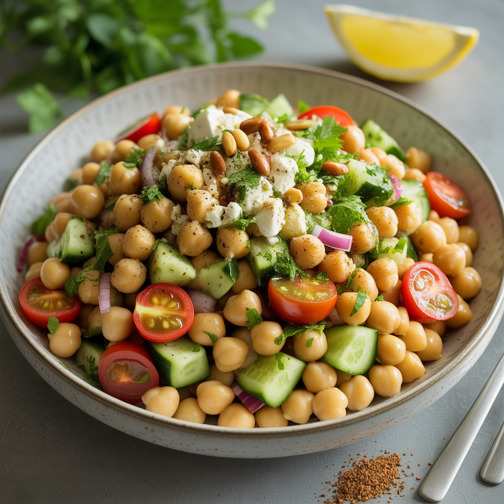 Classic Chickpea Salad — Best Chickpea Salad Recipes for Meal Prep