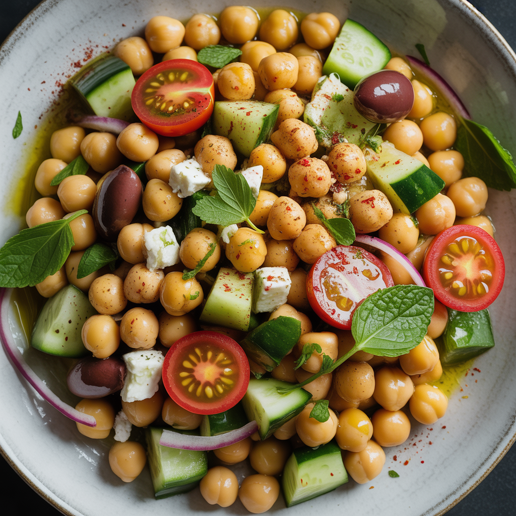 Classic Chickpea Salad Recipe — Best Chickpea Salad Recipes for Healthy, Protein-Packed Lunch