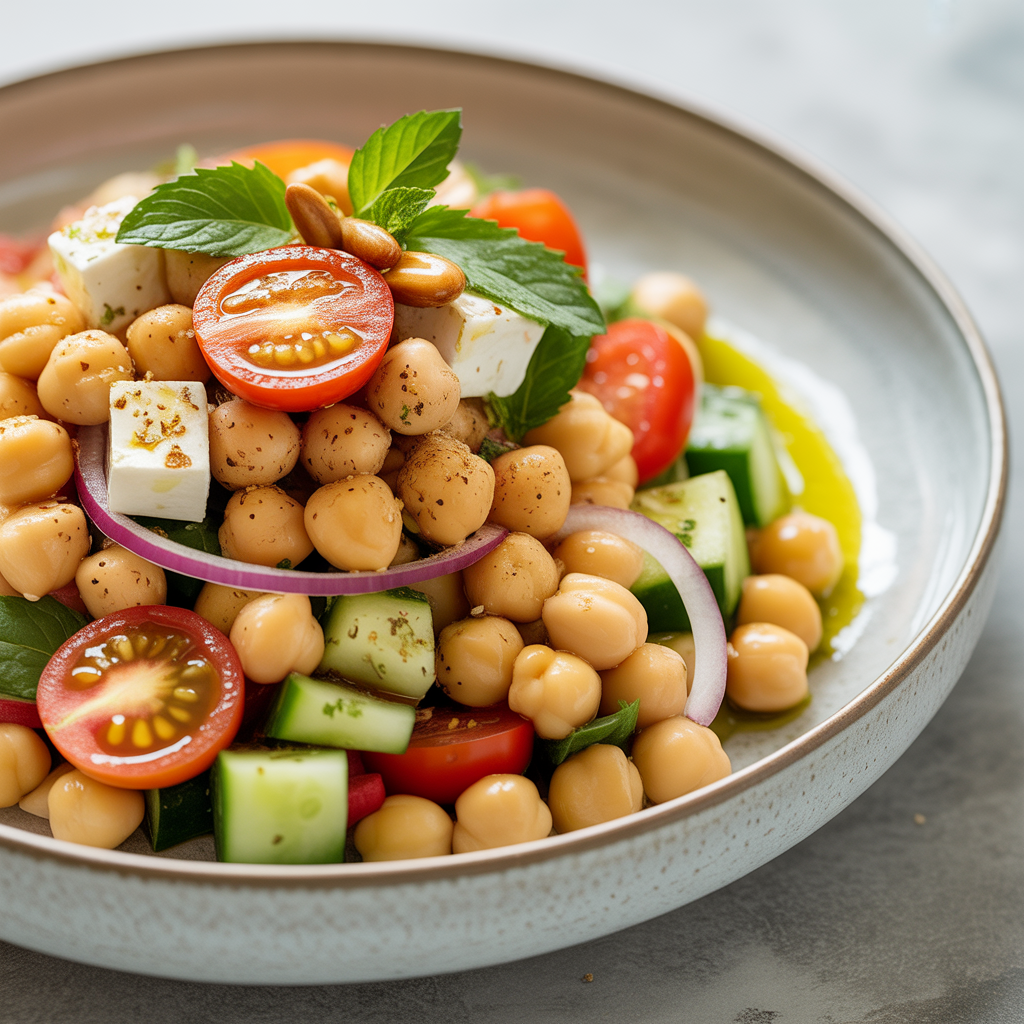 Classic Chickpea Salad — Easy, Protein-Packed Chickpea Salad Recipes for Every Meal