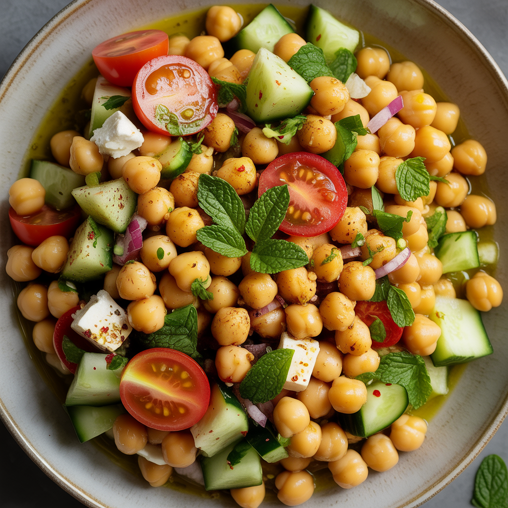 Classic Chickpea Salad — Simple, Protein-Packed Chickpea Salad Recipes